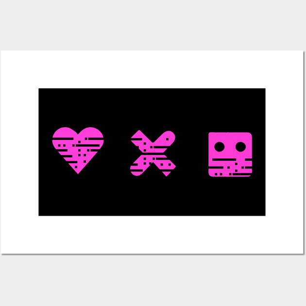 LOVE DEATH + ROBOTS Wall Art by BrainDrainOnly